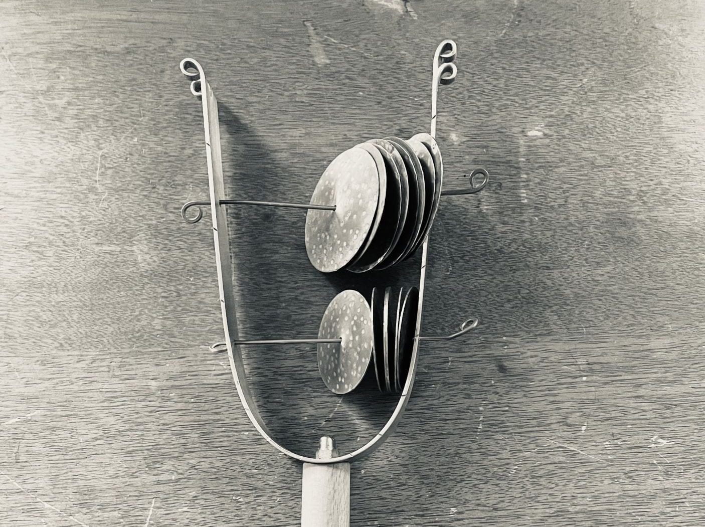 black and white instrument photo